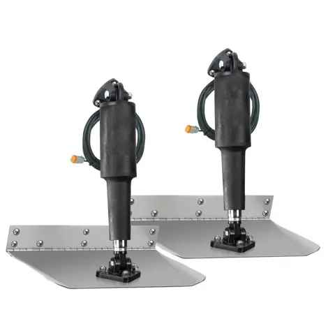 Trim tabs with remote control
