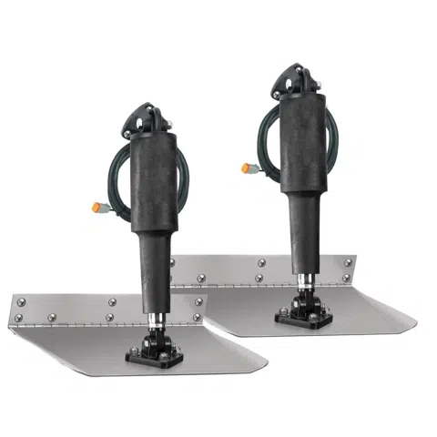 Trim tabs with remote control